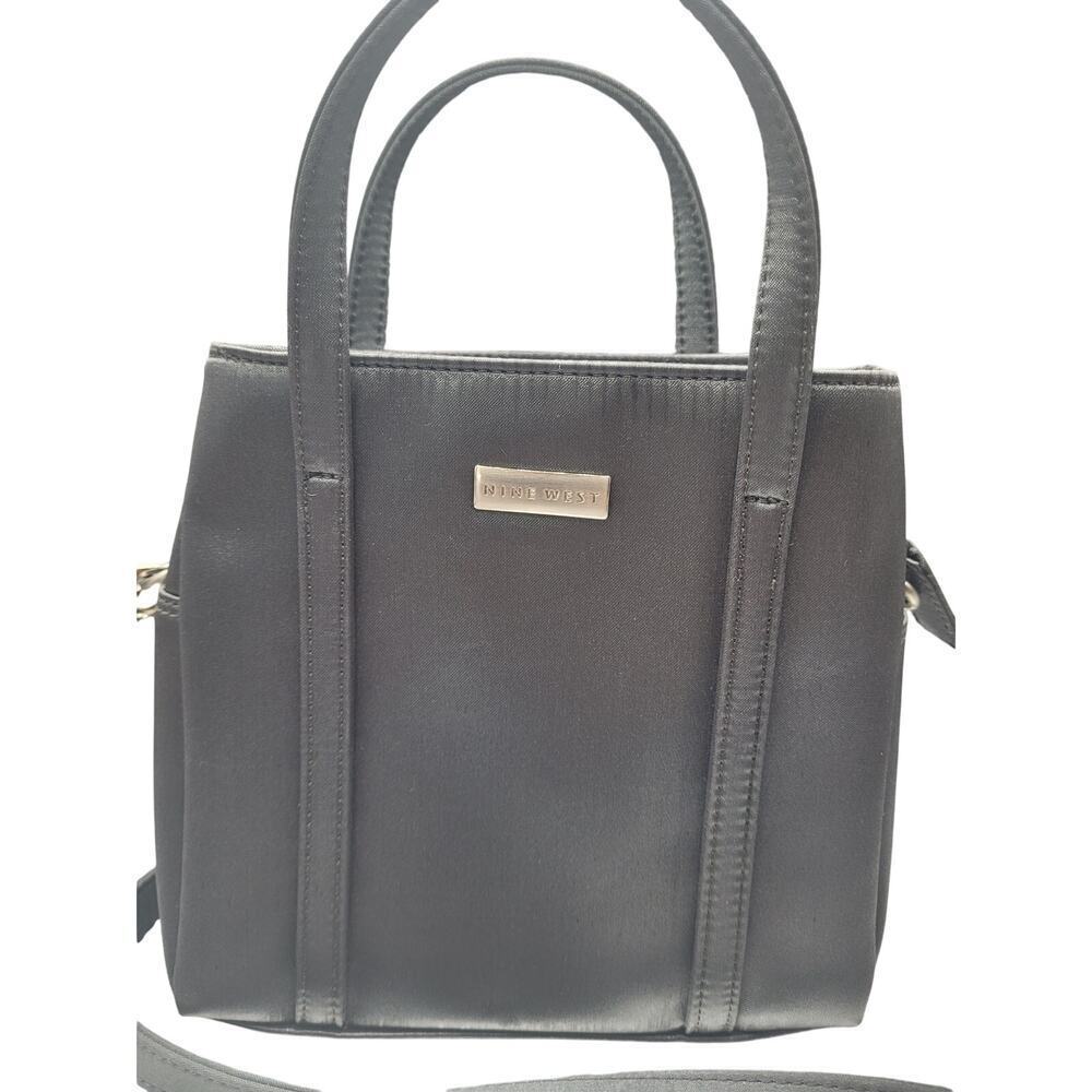 Nine West Gray Handbag Handles Shoulder strap 3 pockets
